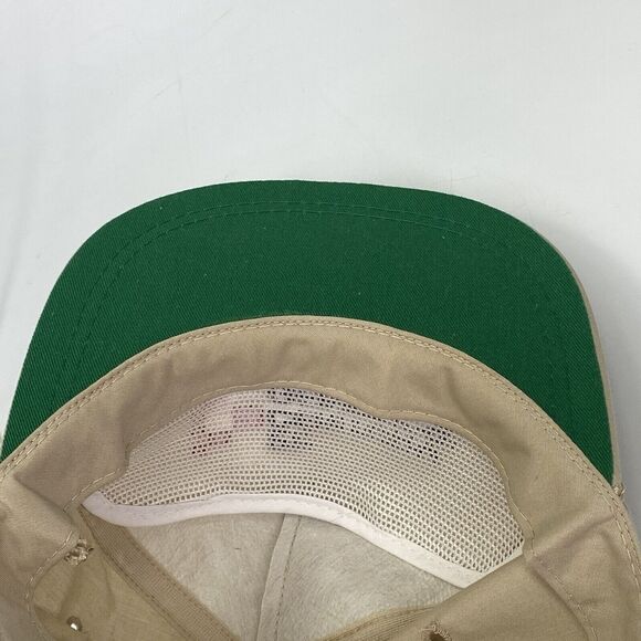 21st Century Genetics Embroidered Logo on K-Brand USA Leather Strap Hat (H18) - Picture 9 of 10